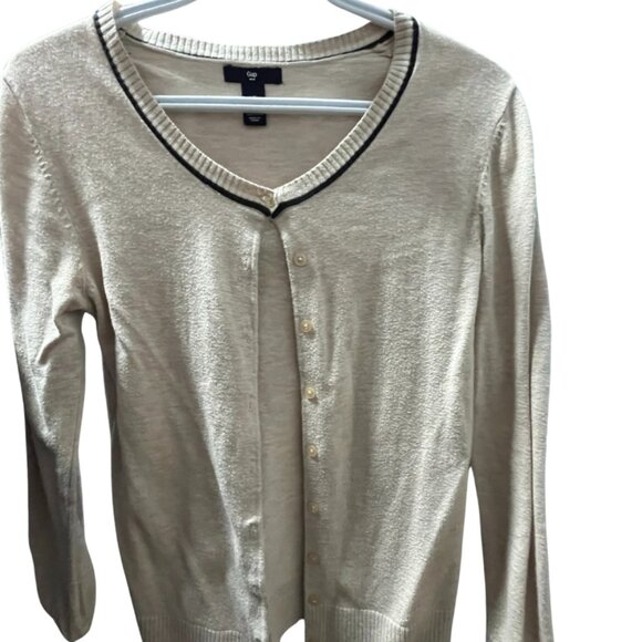 Gap Beige Cardigan - Picture 1 of 3